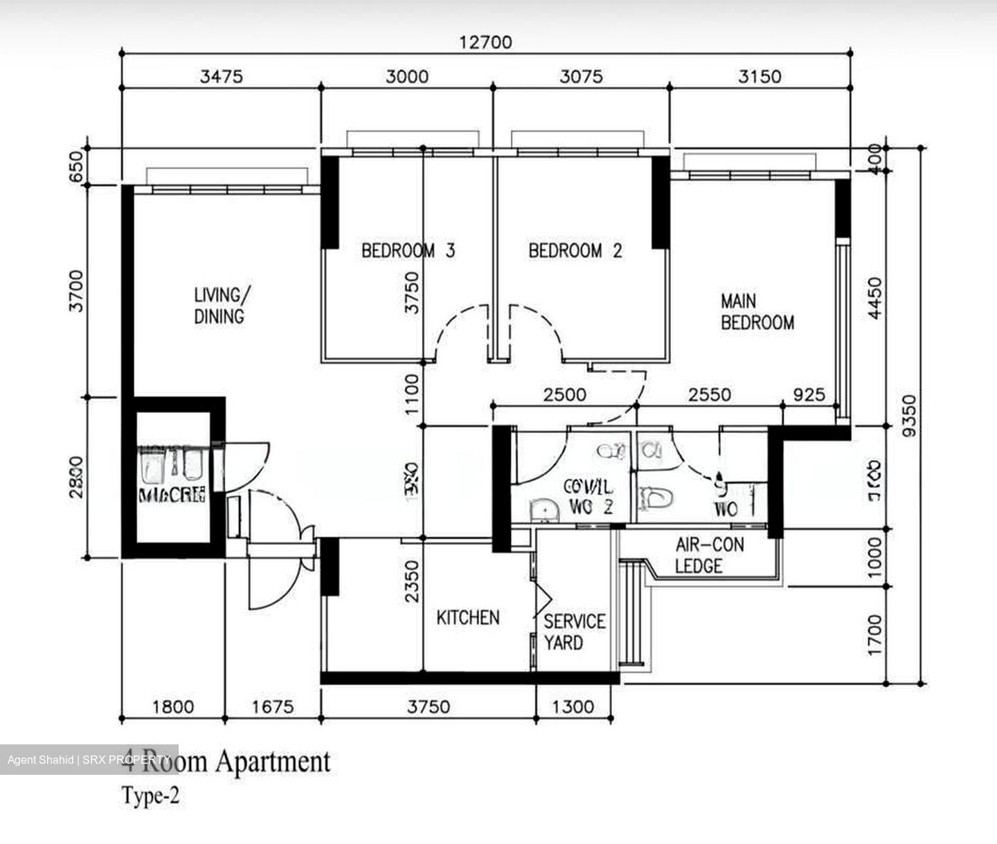 Blk 220A Matilda Edge (Punggol), HDB 4 Rooms #636505041